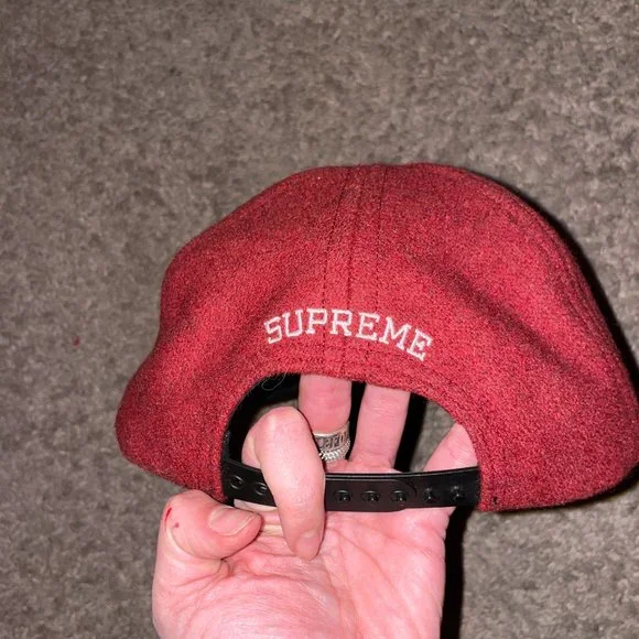 Supreme F**k B*tches Get Money Wool Baseball Cap *Collectors Item* - Picture 4 of 6